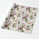 Search for llama wrapping paper Green