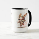 Search for happy bunny mugs Rabbit