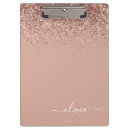 Search for pink glitter clipboards Girly