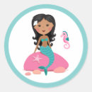 Search for seahorse and mermaid stickers Girly