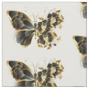 Search for butterfly fabric Gold
