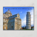 Search for leaning tower of pisa postcards Europe