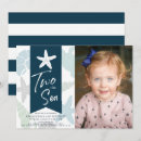 Search for two starfish invitations Nautical