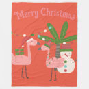 Search for christmas flamingo blankets Tropical