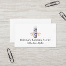 Search for barber pole business cards Scissor