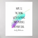 Search for feather posters Typography