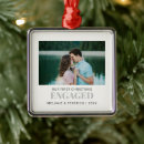 Search for first engagement christmas tree decorations Getting married
