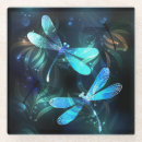 Search for dragonfly coasters Blue