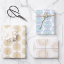 Search for mandalas wrapping paper Gold