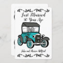 Search for just married car invitations Fun