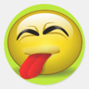 Search for green emoticon stickers Yellow