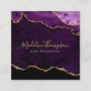 Search for purple and gold business cards Beauty salon