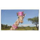 Search for giraffe pillowcases Africa