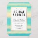 Search for teal and gold bridal shower invitations Trendy