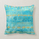 Search for turquoise and gold cushions Watercolor