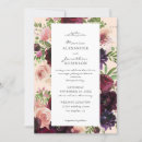 Search for burgundy and blush pink wedding invitations Rustic