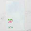 Search for pink flamingo stationery paper Cute