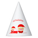 Search for santa claus paper party hats Merry christmas