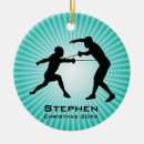 Search for fencing christmas tree decorations Epee