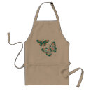 Search for butterfly aprons Pink roses