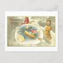 Search for vintage happy halloween postcards Jack o lantern