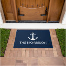 Search for navy blue doormats Anchor