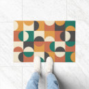 Search for mid century modern doormats Geometric
