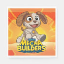 Search for sesame street tango napkins Robot heroes in training