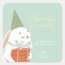 Search for bunny square stickers Hare