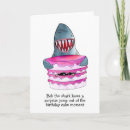 Search for shark birthday cards Cake