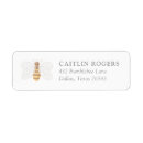 Search for canning return address labels Bee baby shower