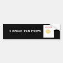 Search for poet bumper stickers Poem
