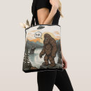 Search for funny sasquatch bags Cryptid