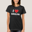 Search for i love barcelona tshirts Spain