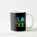 Search for love earth mugs Save the planet