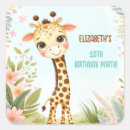 Search for giraffe kids stickers Safari