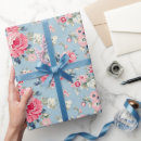 Search for cottage wrapping paper Watercolor floral