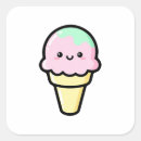 Search for kawaii ice cream stickers Cartoon
