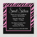Search for sweet and sassy invitations Pink