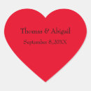 Search for red heart wedding stickers Bridal shower