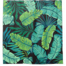 Search for palm leaf shower curtains Illustration