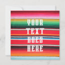 Search for serape invitations Mexico