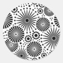 Search for black and white abstract stickers Fun