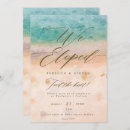 Search for beach elopement invitations Tropical