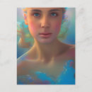 Search for mermaid paintings postcards Fantasy