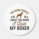 Search for boxer dog magnets Funny