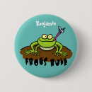 Search for cartoon frog badges Amphibian