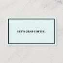 Search for coffee business cards Marketing
