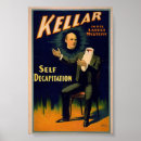 Search for magician vintage magic posters Illusion
