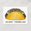 Search for mexican business cards Taco